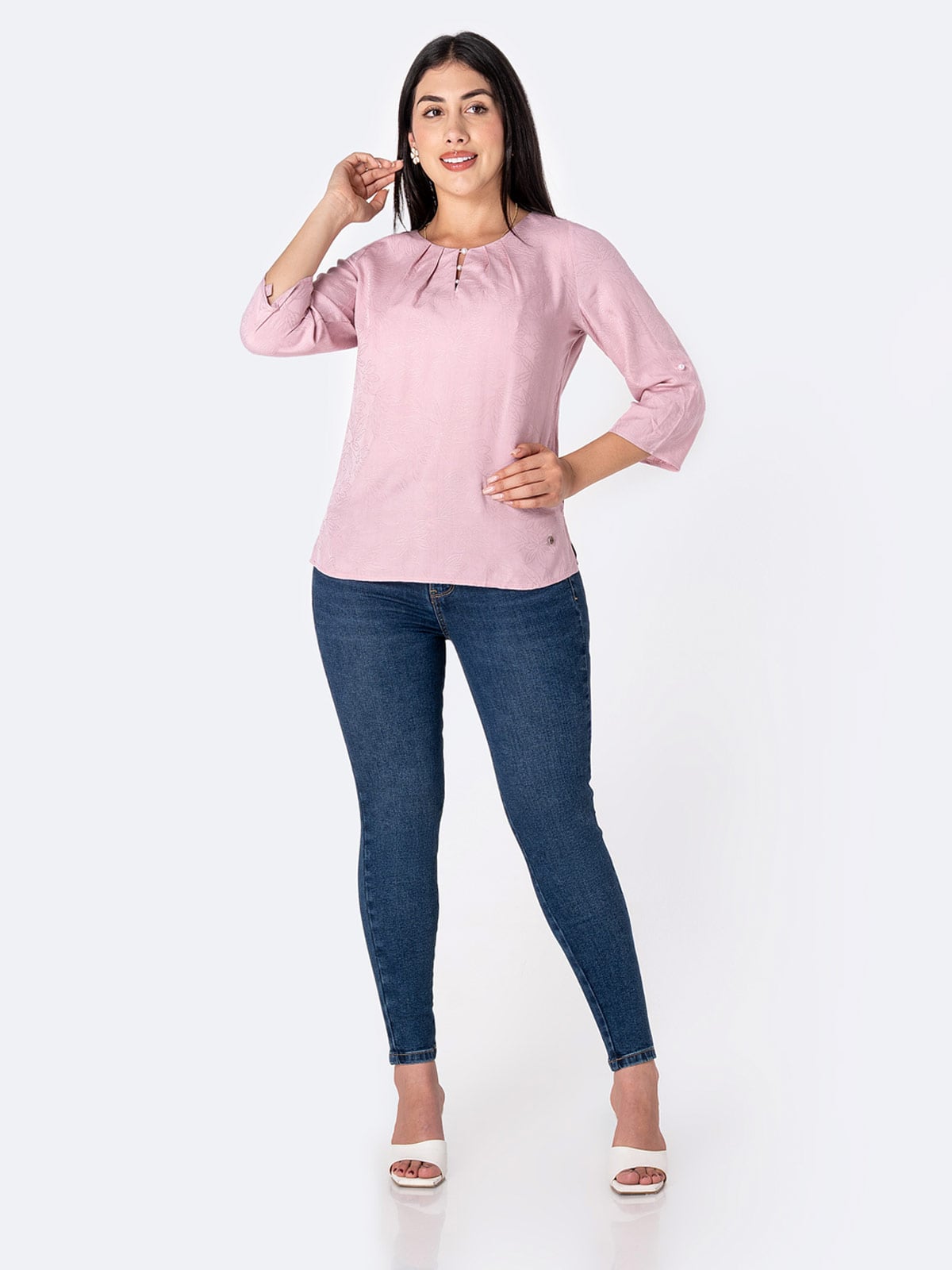 BLUSA MANGA 3/4 MUJER PIONIER SILVIA - 1