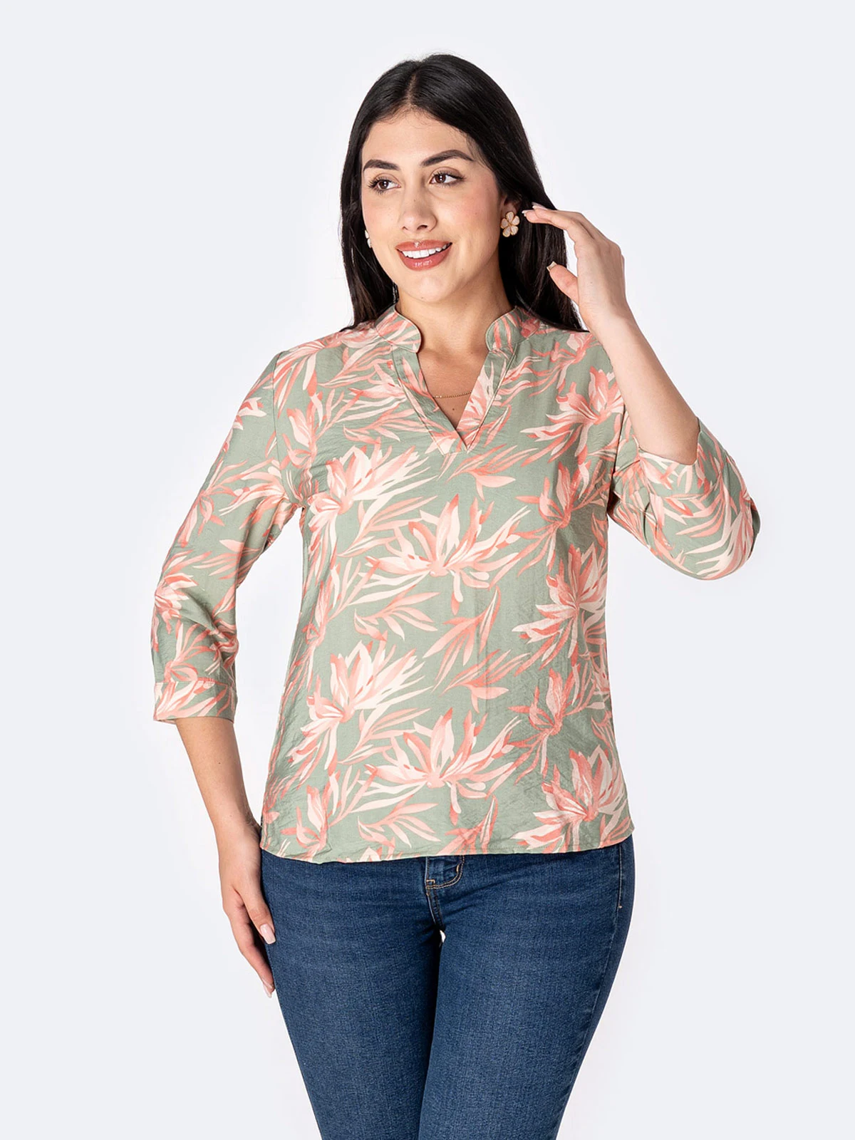 BLUSA MANGA 3/4 MUJER PIONIER ARIEL - 2