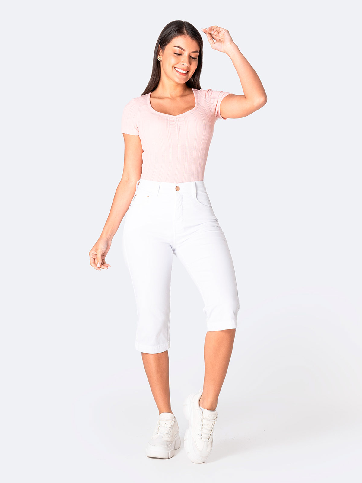 PANTALÓN CROPPED MUJER PIONER DIANA - 1
