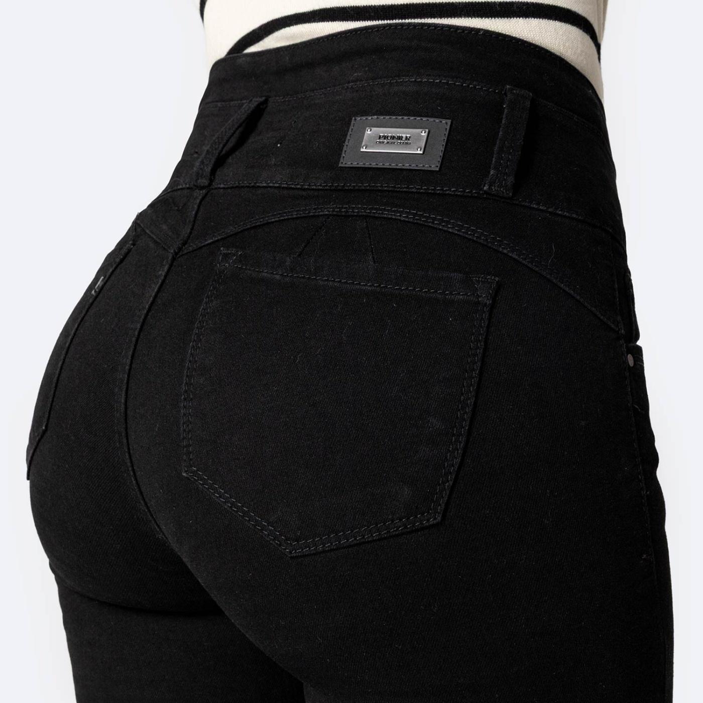 JEANS FLARE MUJER PIONIER VIVIANNI - 4