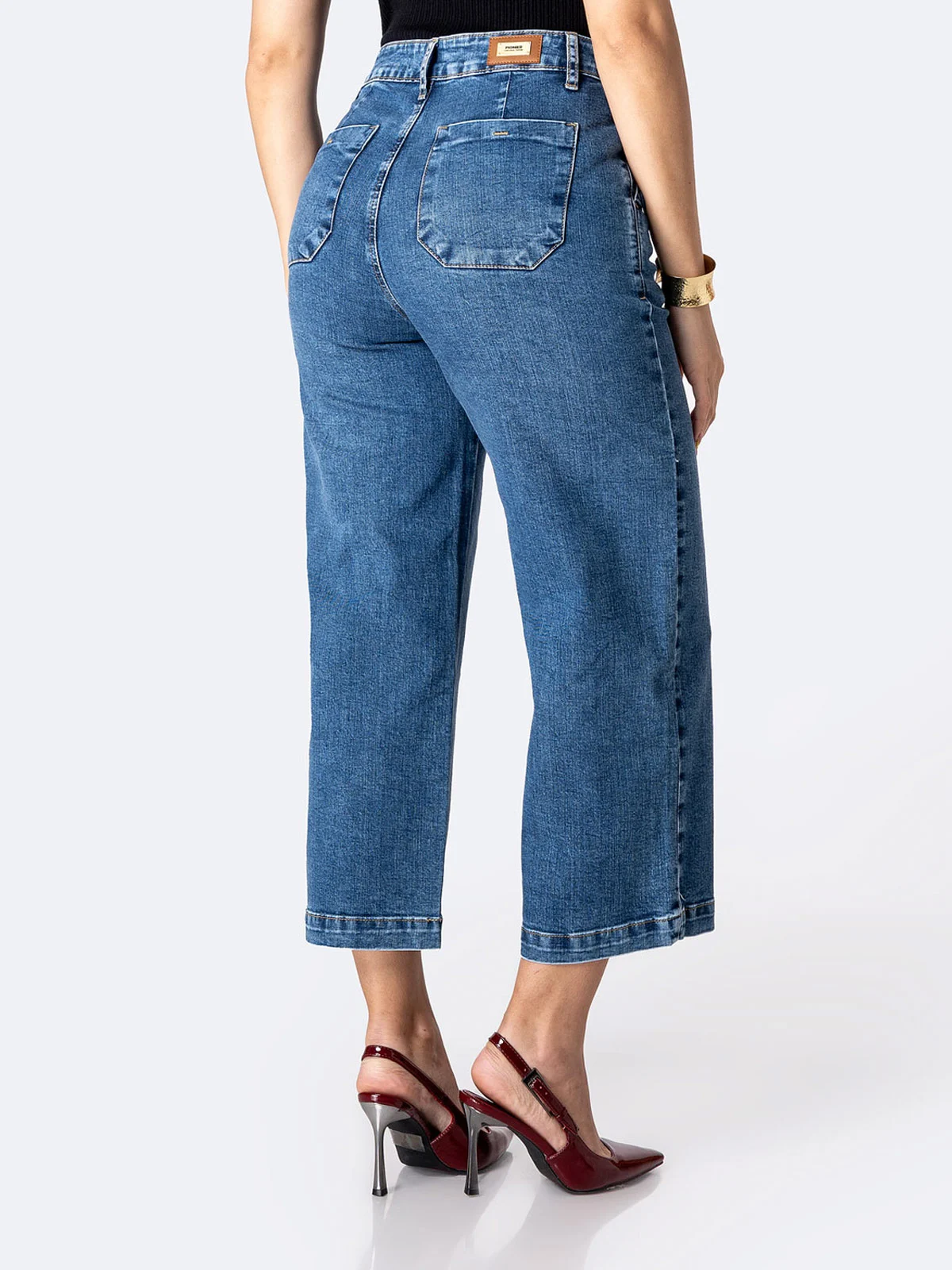 JEANS CULOTTE MUJER PIONIER BRUNELHA - 3