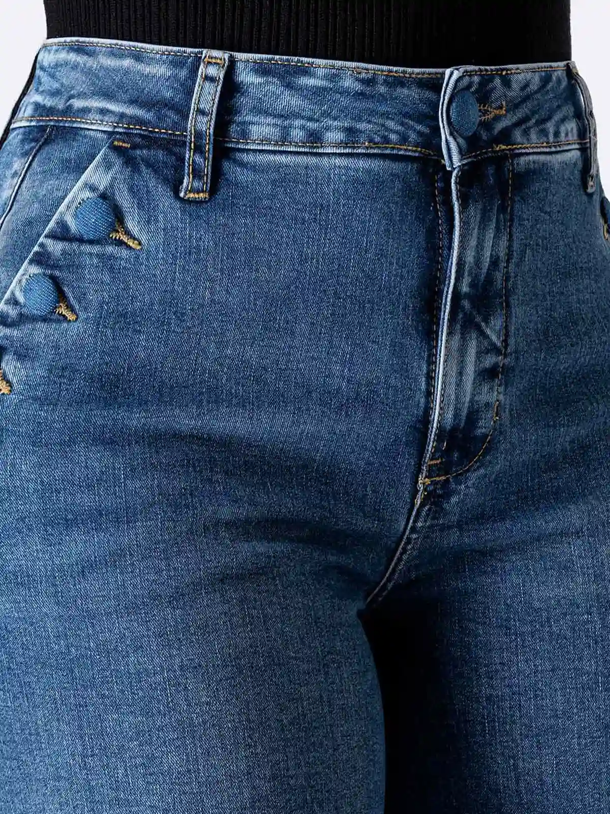 JEANS CULOTTE MUJER PIONIER BRUNELHA - 4