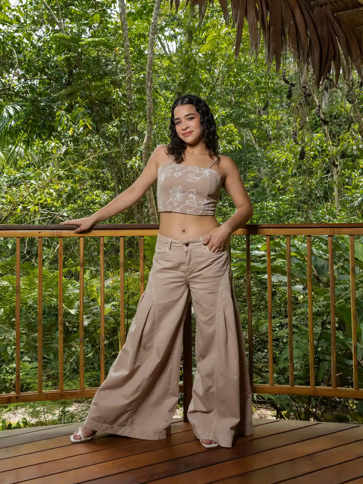 JEANS ALGODÓN PALAZZO MUJER ALEJANDRA BAIGORRIA - 1