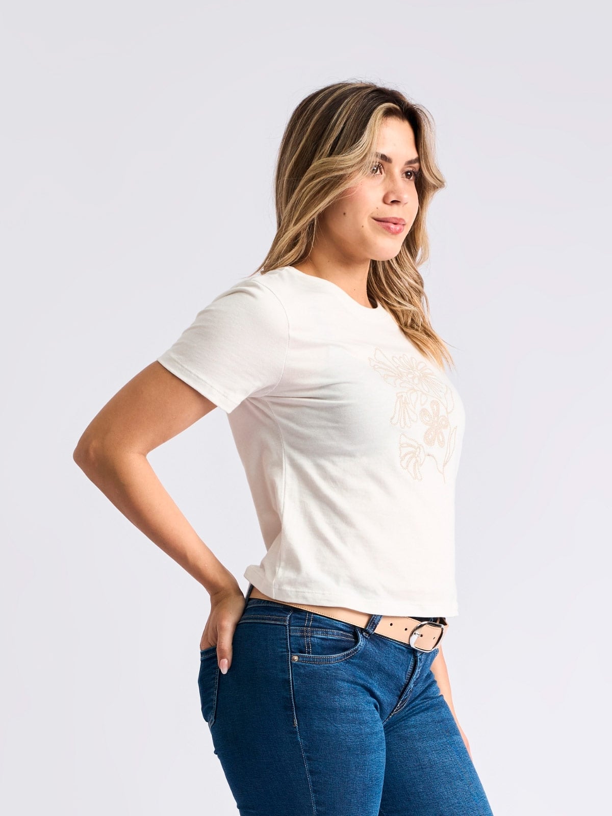 POLO MANGA CORTA ALGODÓN MUJER PARADA 111 LYA - 3