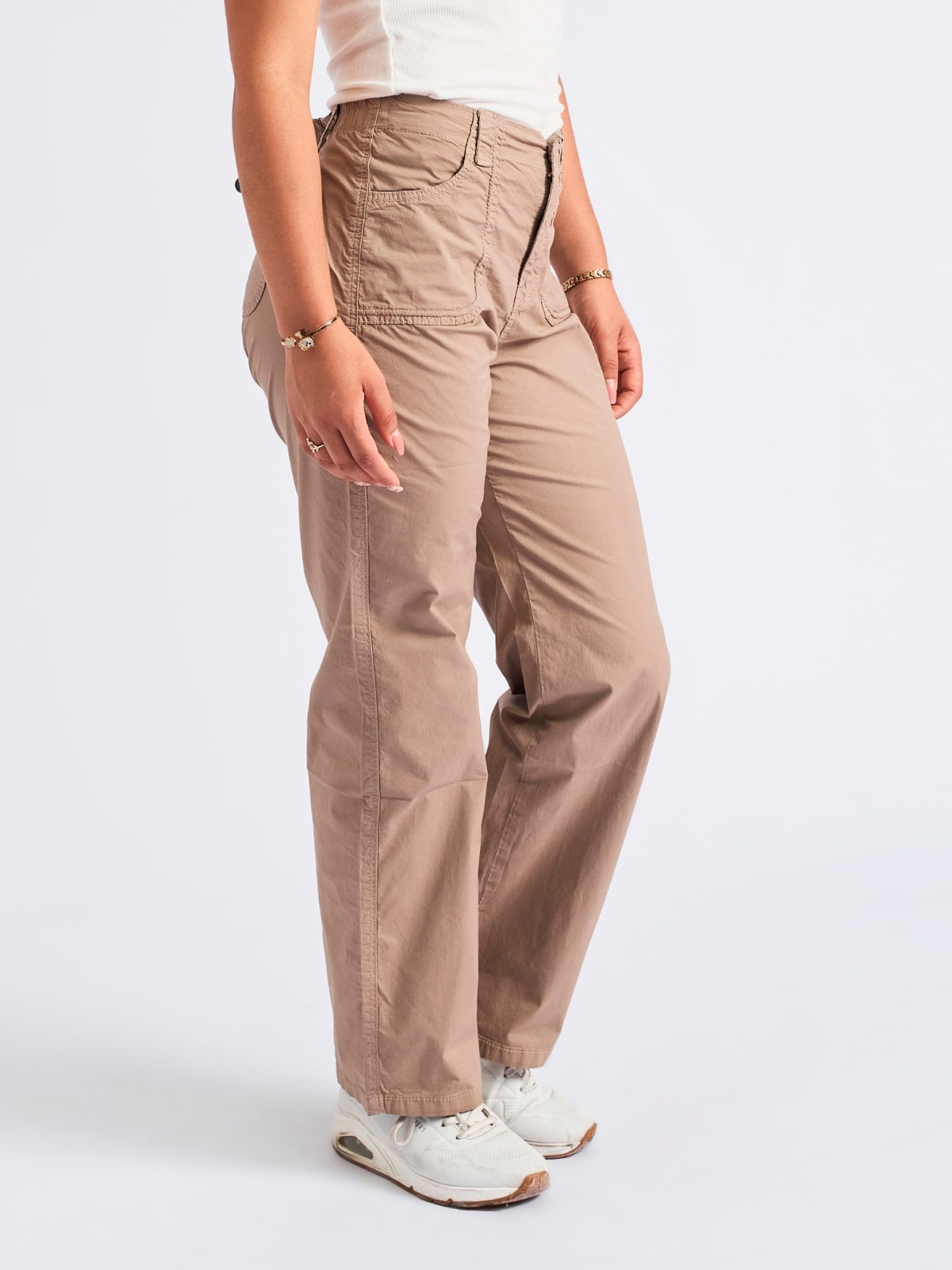 PANTALÓN ALGODÓN RECTO MUJER PARADA 111 KARY - 2