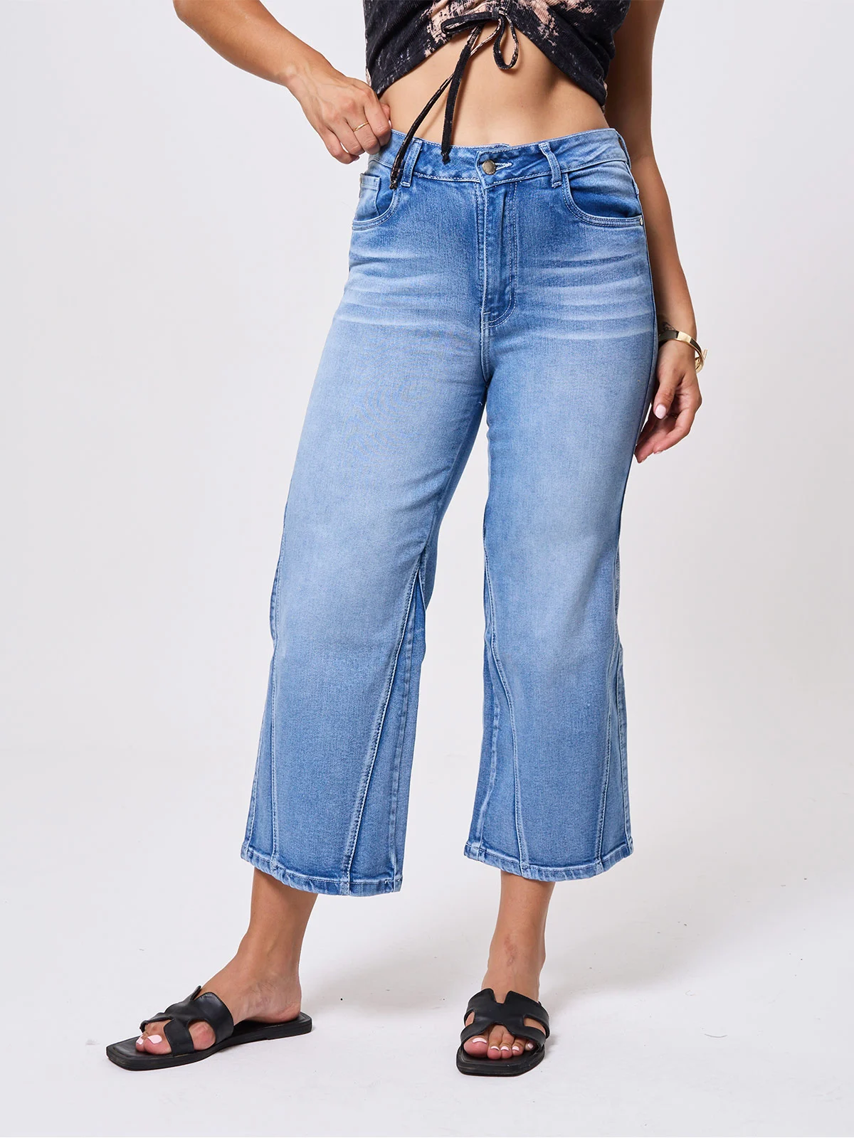 JEANS ALGODÓN PALAZZO MUJER ALEJANDRA BAIGORRIA - 2