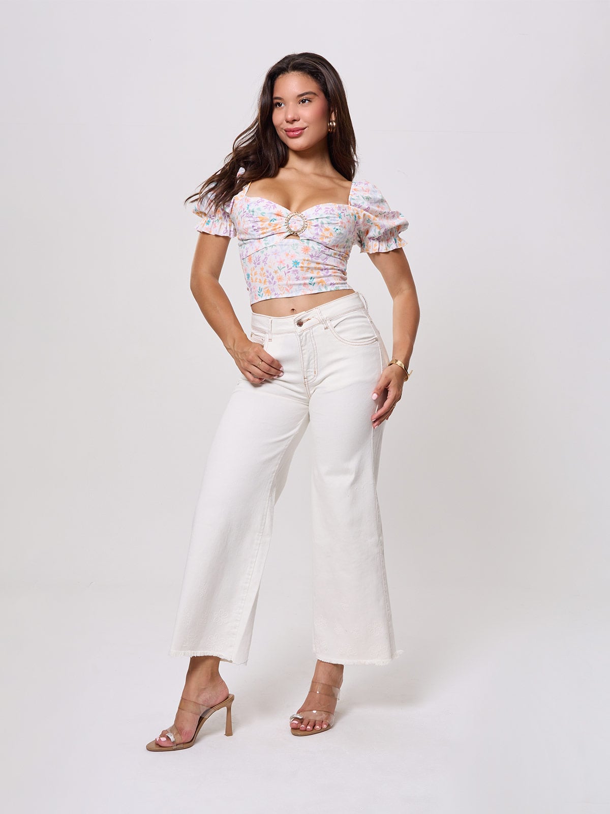 JEANS ALGODÓN PALAZZO MUJER ALEJANDRA BAIGORRIA - 1