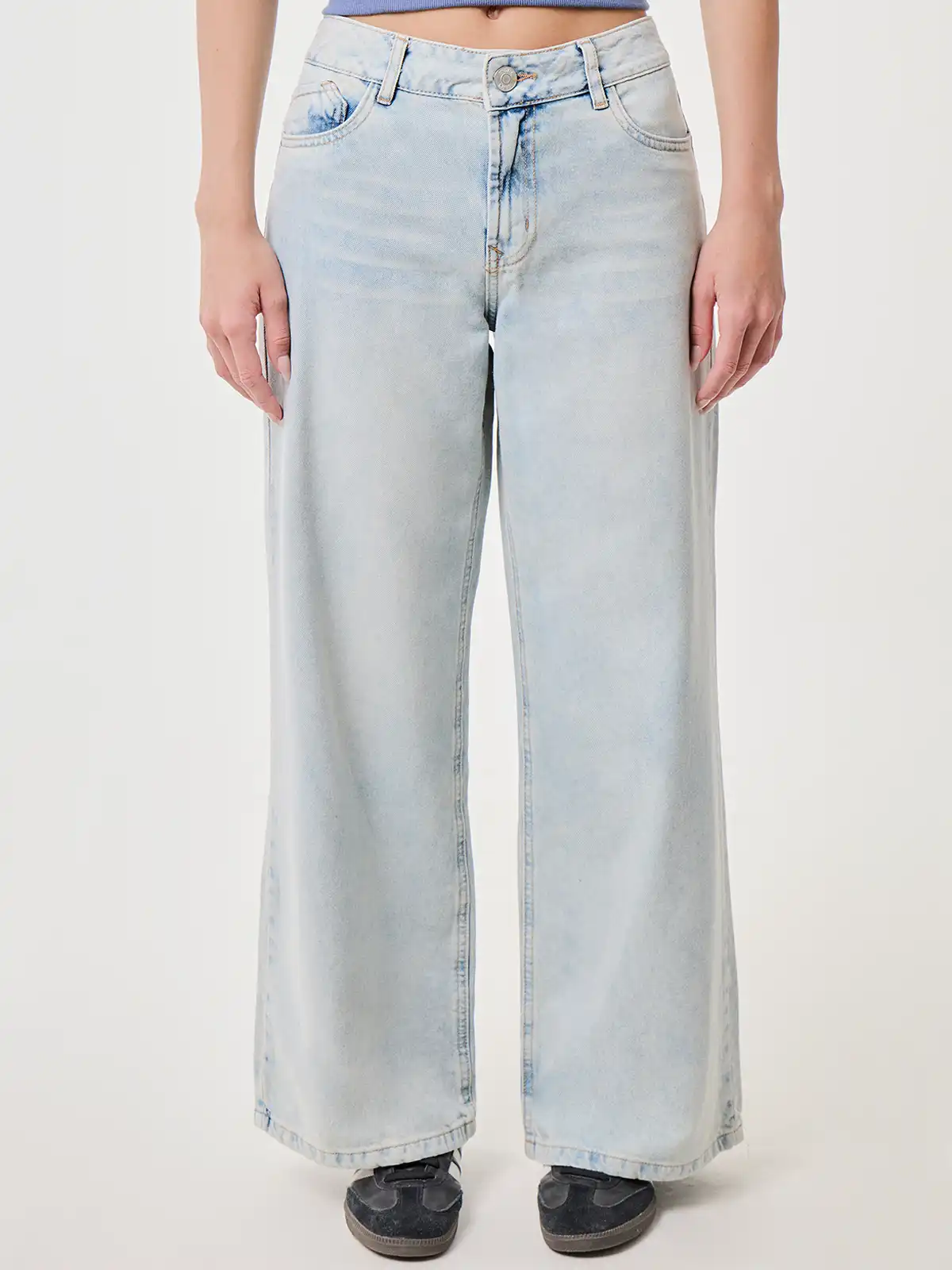 JEANS BAGGY LOW RISE MUJER INDEX - 1