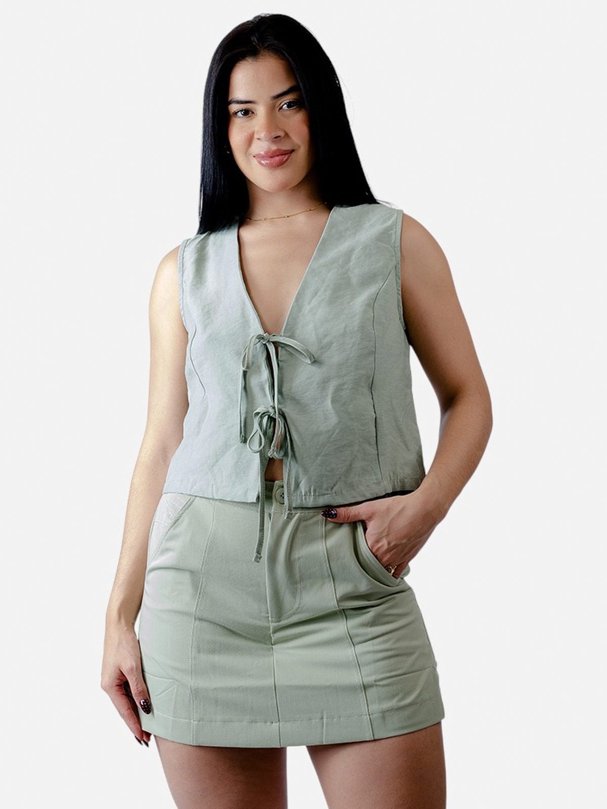 BLUSA SIN MANGAS MUJER BLACKOUT - 1
