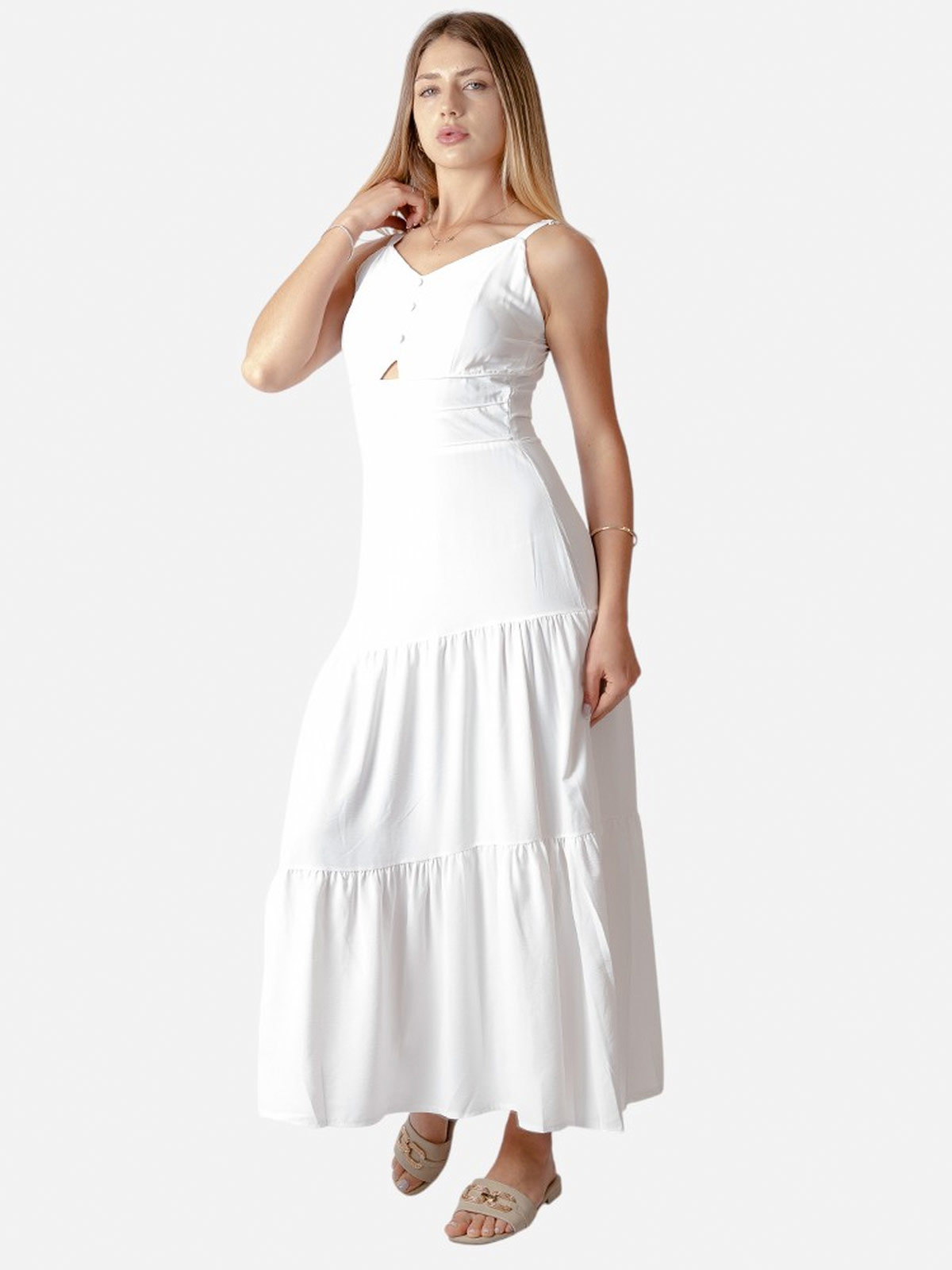 VESTIDO LARGO MUJER BLACKOUT - 2