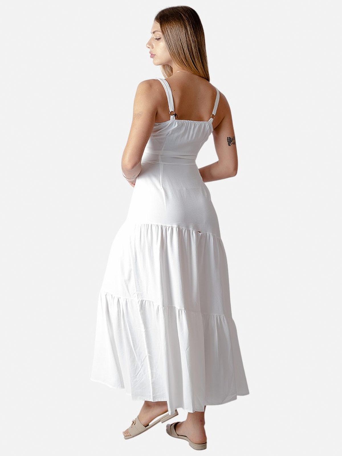 VESTIDO LARGO MUJER BLACKOUT - 3