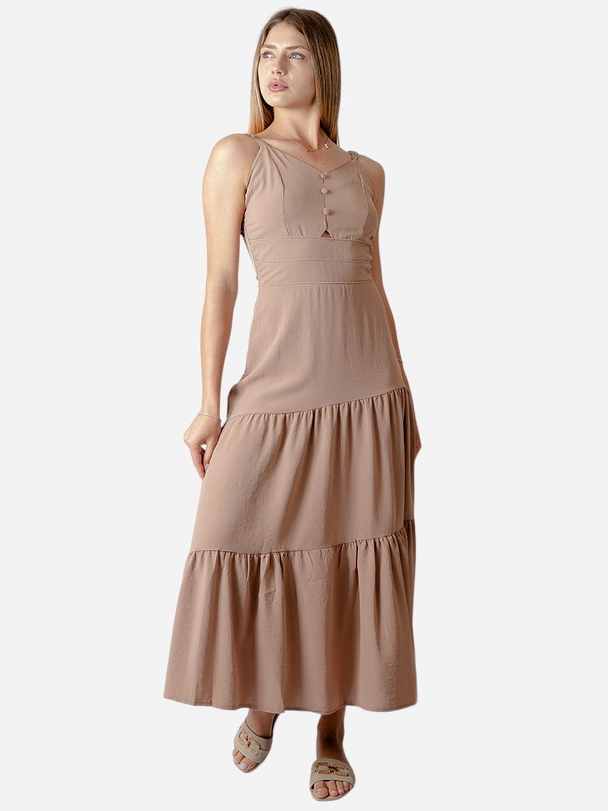 VESTIDO LARGO MUJER BLACKOUT - 2