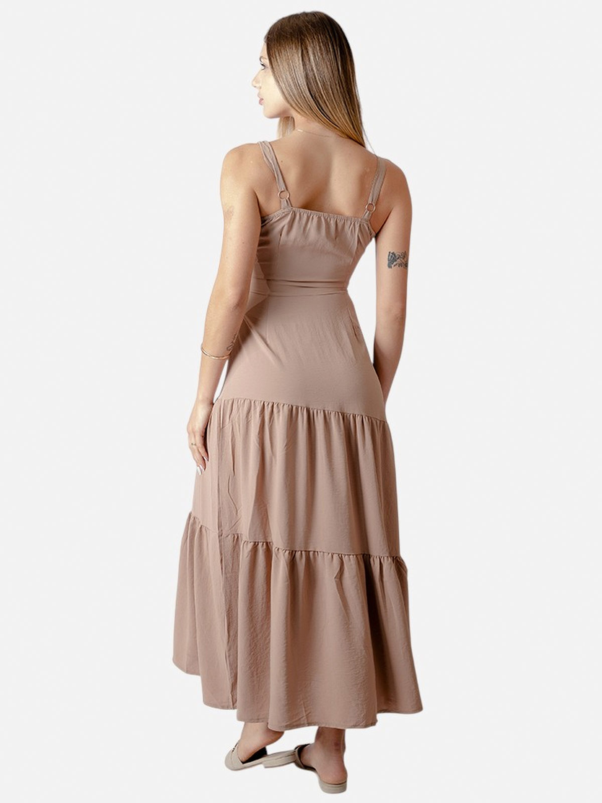 VESTIDO LARGO MUJER BLACKOUT - 3