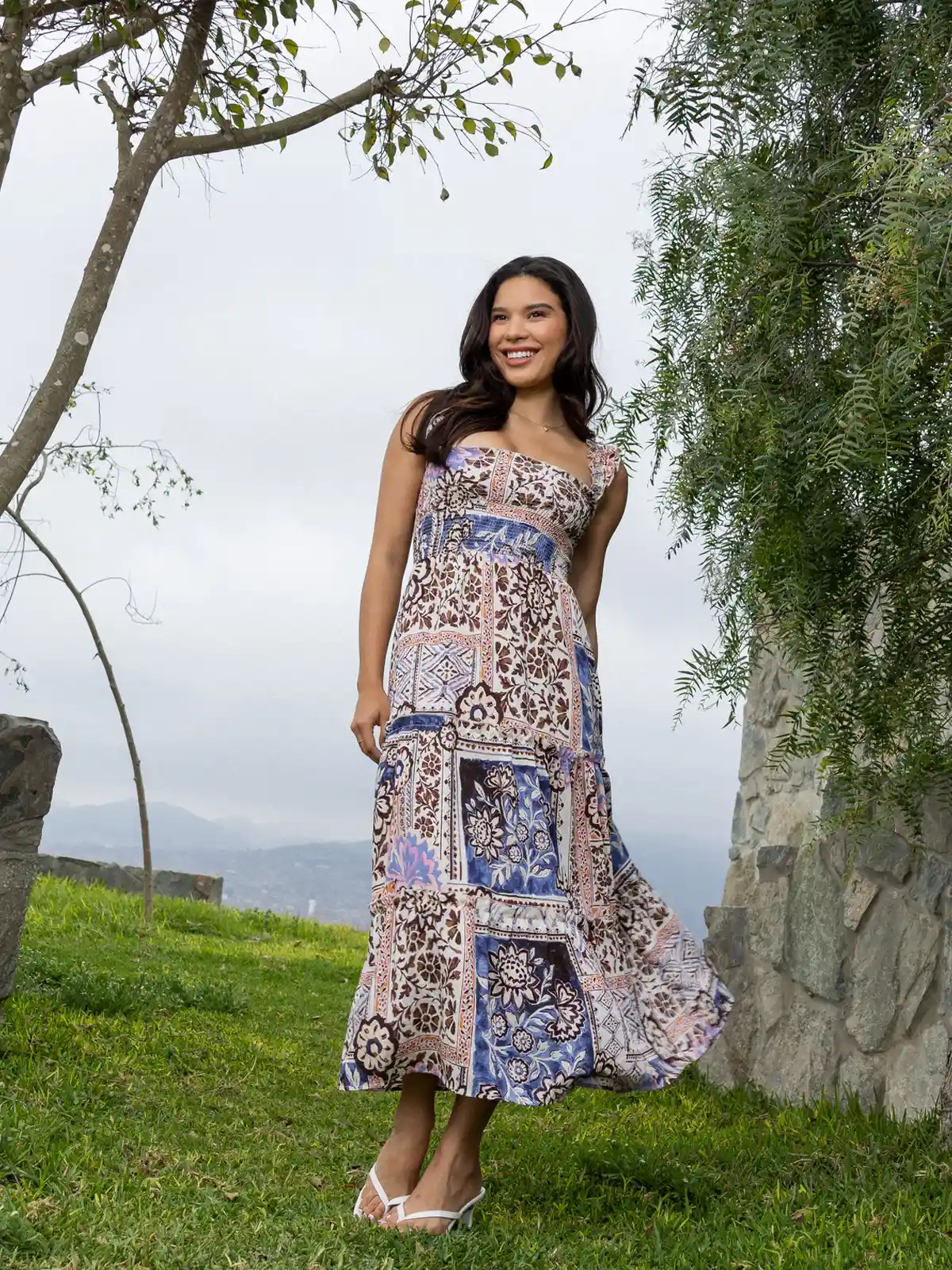VESTIDO LARGO MUJER ALEJANDRA BAIGORRIA - 1