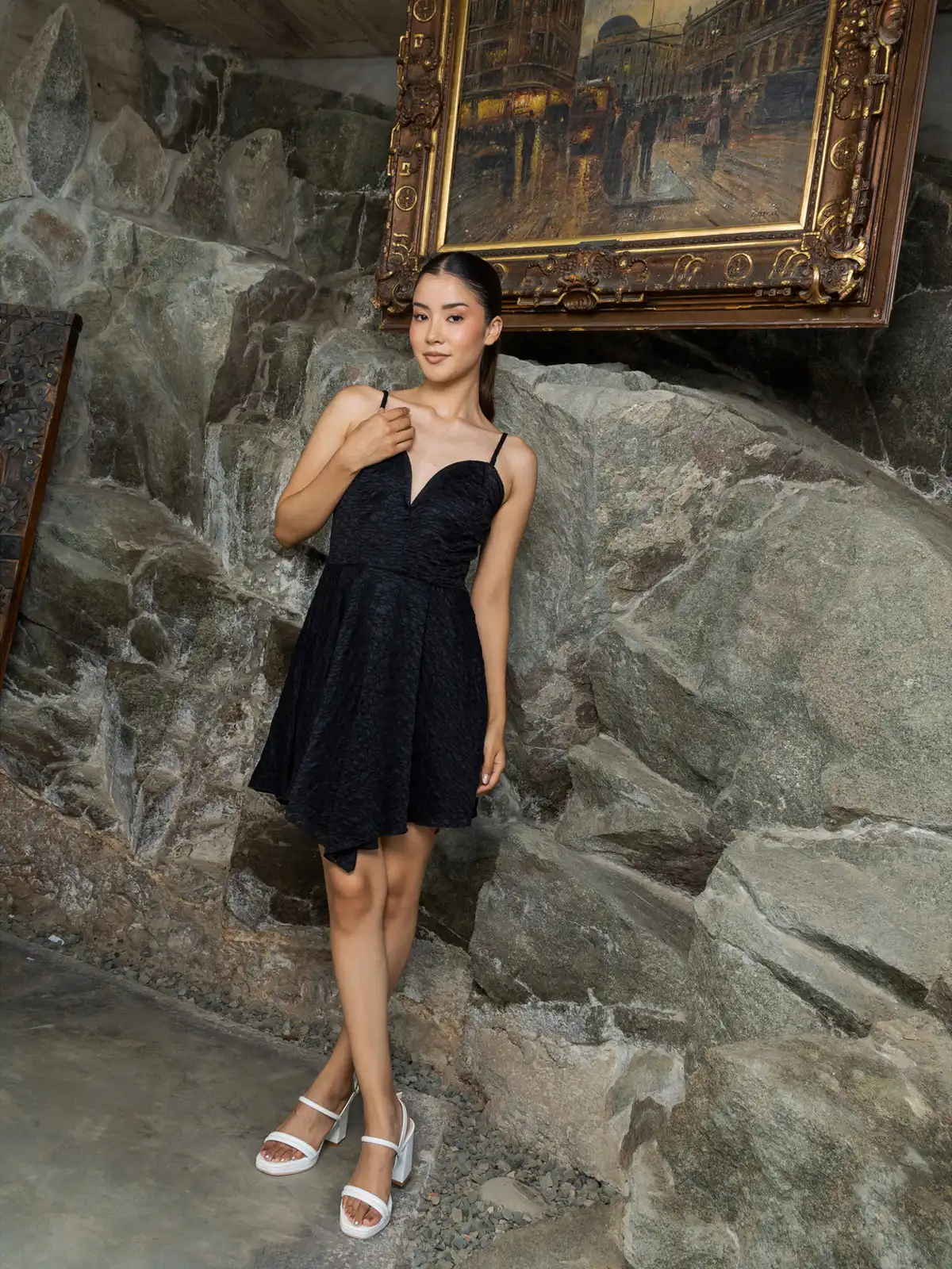 VESTIDO CORTO MUJER ALEJANDRA BAIGORRIA - 1