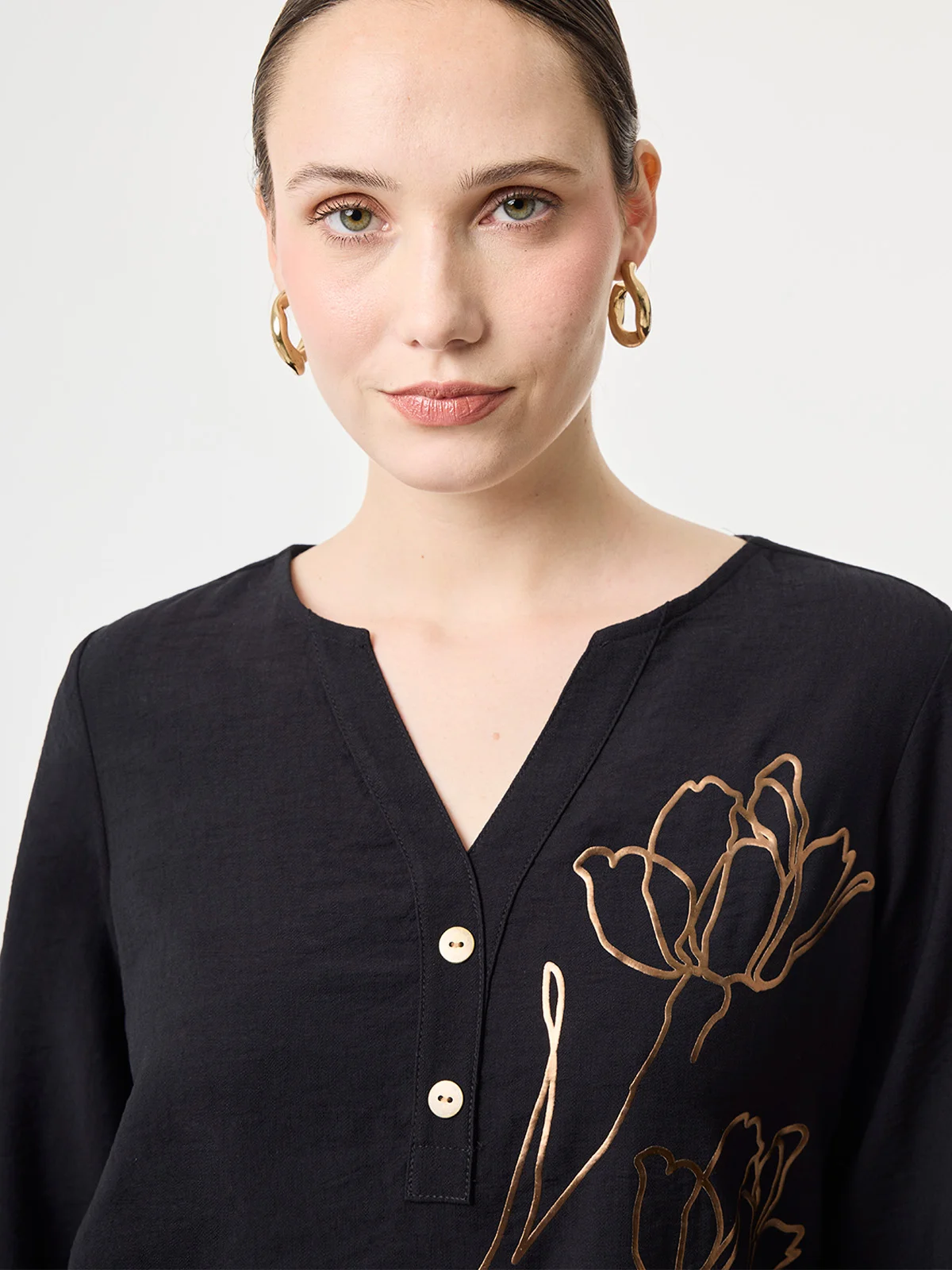 BLUSA MANGA CORTA MUJER JOHN HOLDEN WOMAN - 4