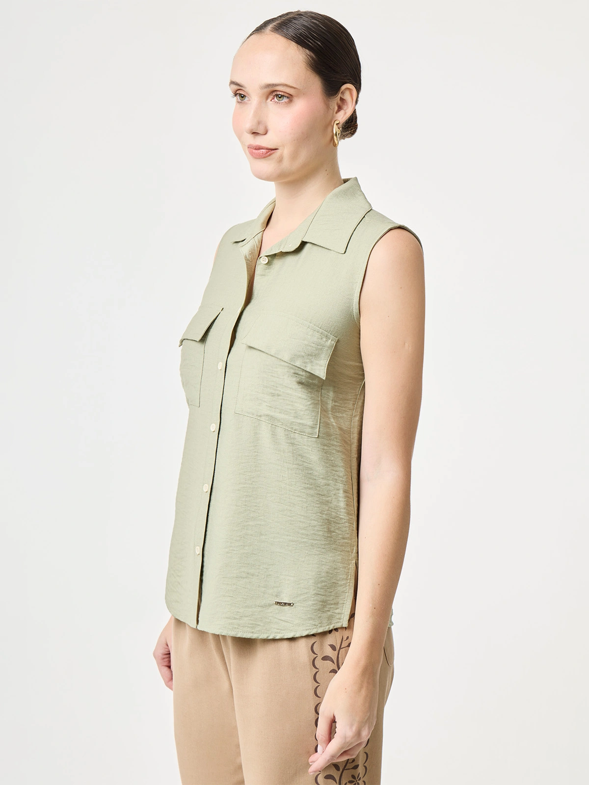 BLUSA MANGA CORTA MUJER JOHN HOLDEN WOMAN - 3