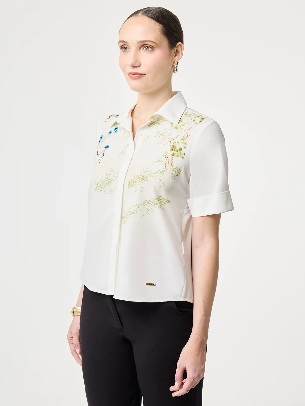 BLUSA MANGA CORTA MUJER JOHN HOLDEN WOMAN - 3