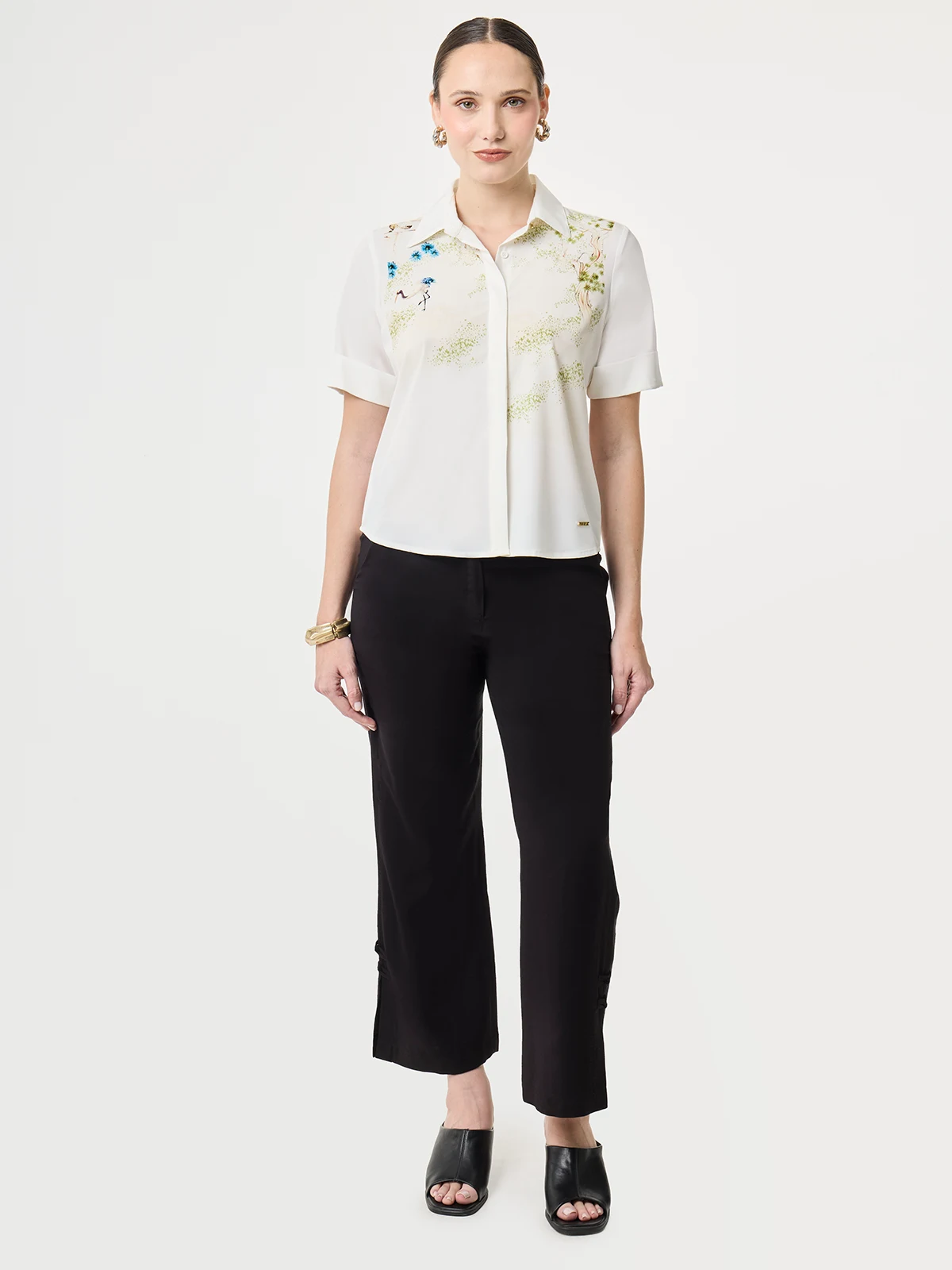 BLUSA MANGA CORTA MUJER JOHN HOLDEN WOMAN - 5