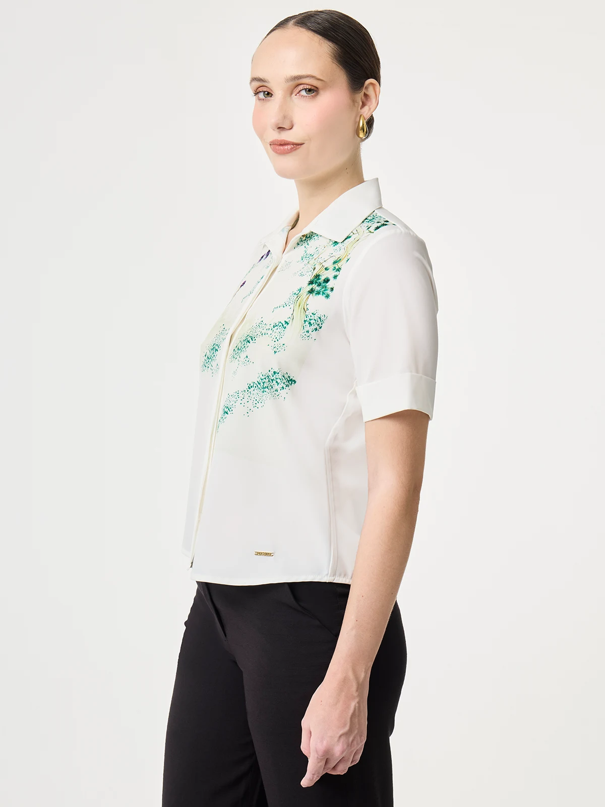BLUSA MANGA CORTA MUJER JOHN HOLDEN WOMAN - 3