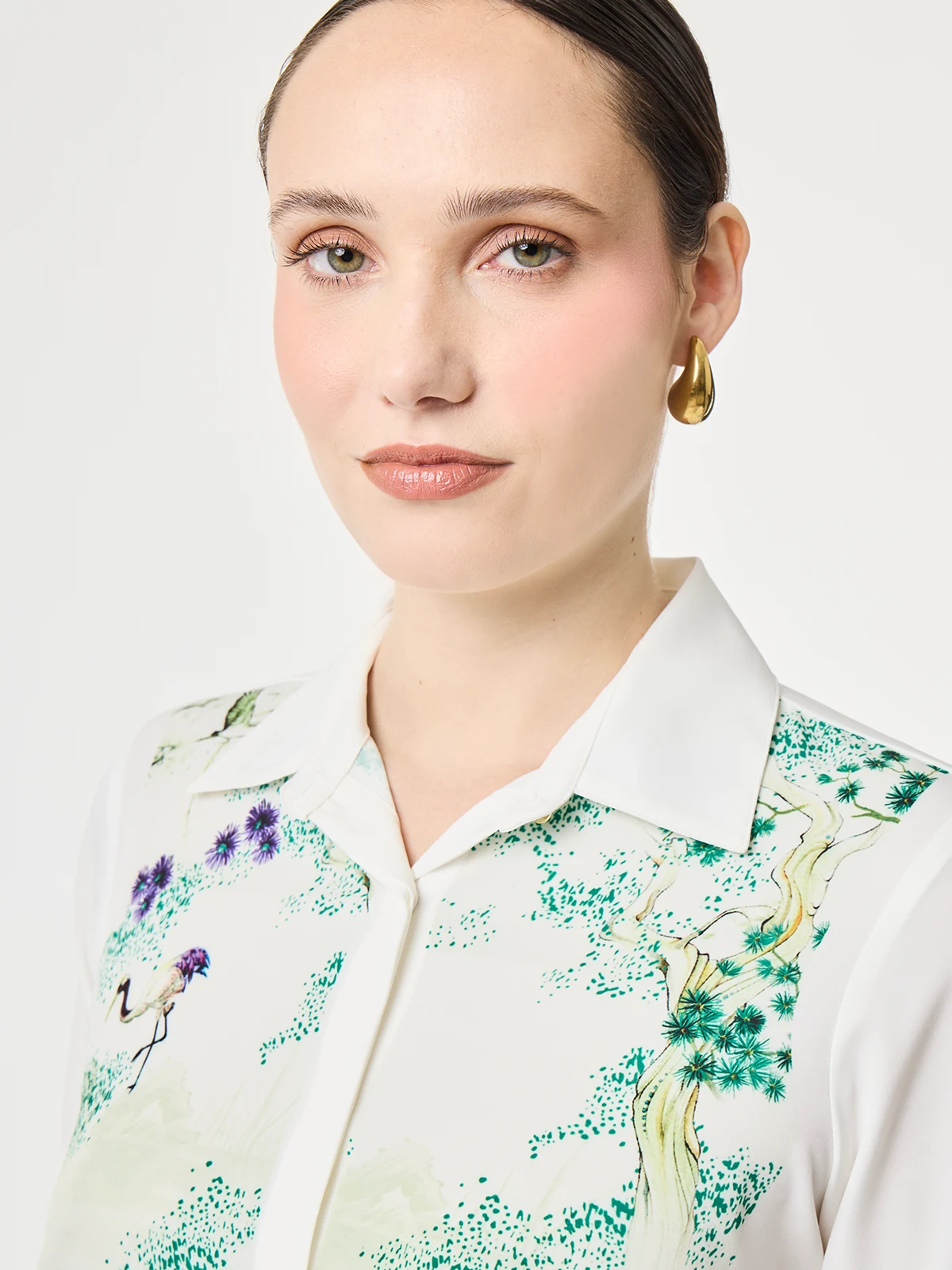 BLUSA MANGA CORTA MUJER JOHN HOLDEN WOMAN - 4