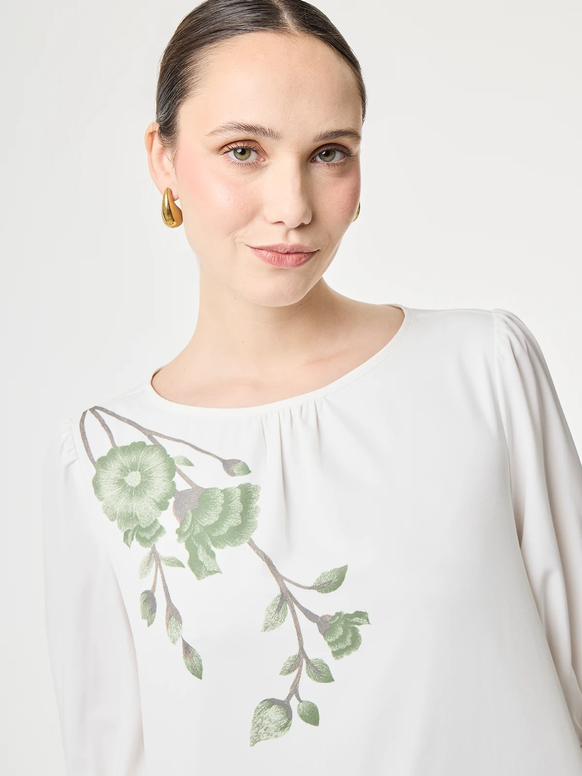 BLUSA MANGA CORTA MUJER JOHN HOLDEN WOMAN - 4