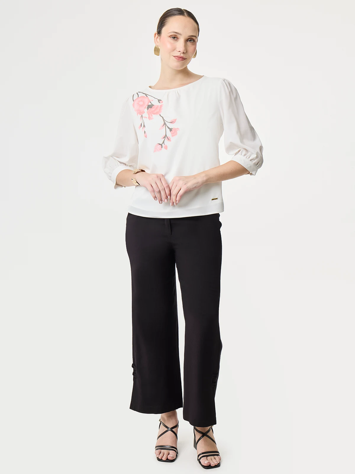BLUSA MANGA CORTA MUJER JOHN HOLDEN WOMAN - 5