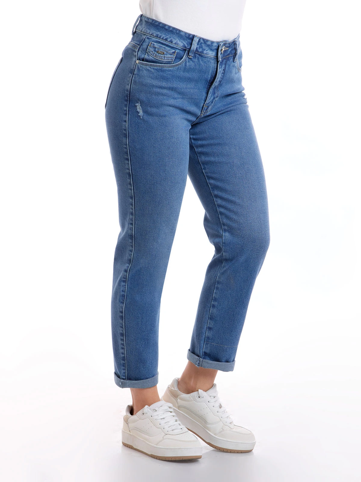 JEANS ALGODÓN MOM MUJER METAL JEANS URSULA - 3