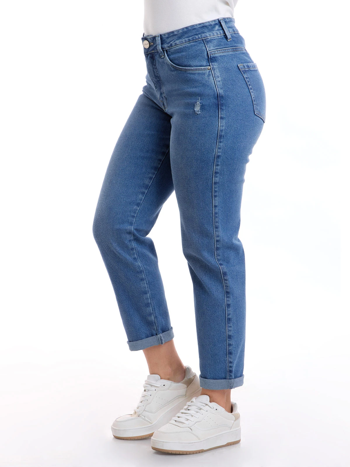 JEANS ALGODÓN MOM MUJER METAL JEANS URSULA - 4