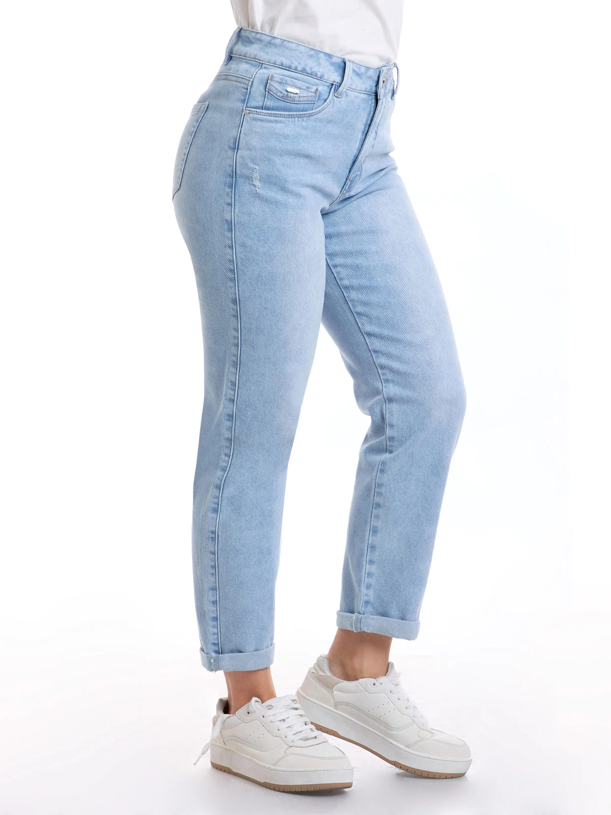 JEANS ALGODÓN MOM MUJER METAL JEANS URSULA - 3