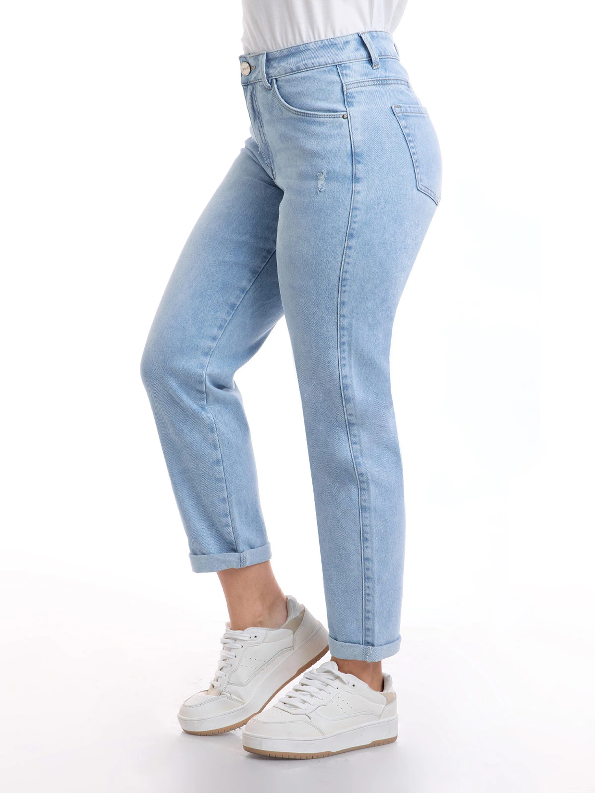 JEANS ALGODÓN MOM MUJER METAL JEANS URSULA - 4