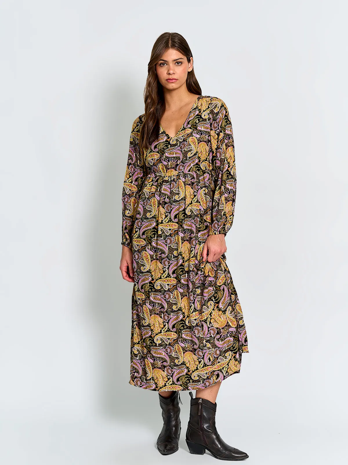 VESTIDO LARGO MUJER TATIENNE ERNIE - 2