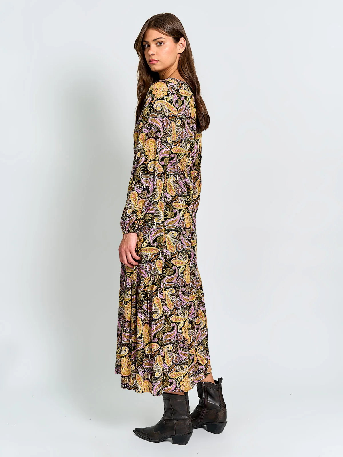 VESTIDO LARGO MUJER TATIENNE ERNIE - 3