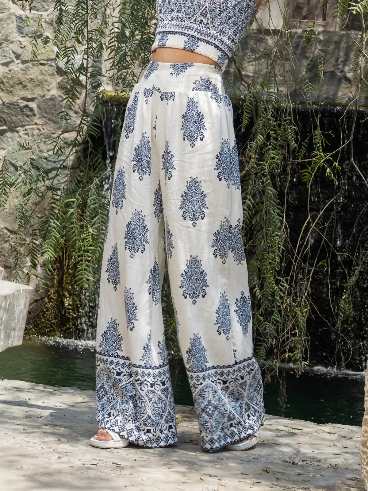 PANTALÓN MUJER ALEJANDRA BAIGORRIA CIELO - 2