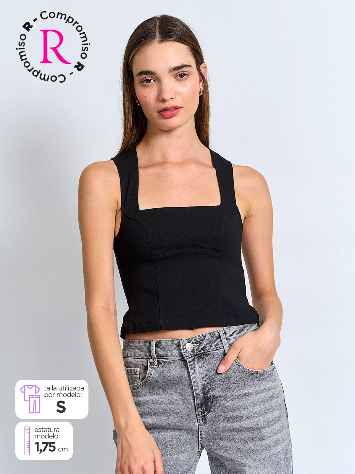 POLO SIN MANGAS MUJER INDEX - 1