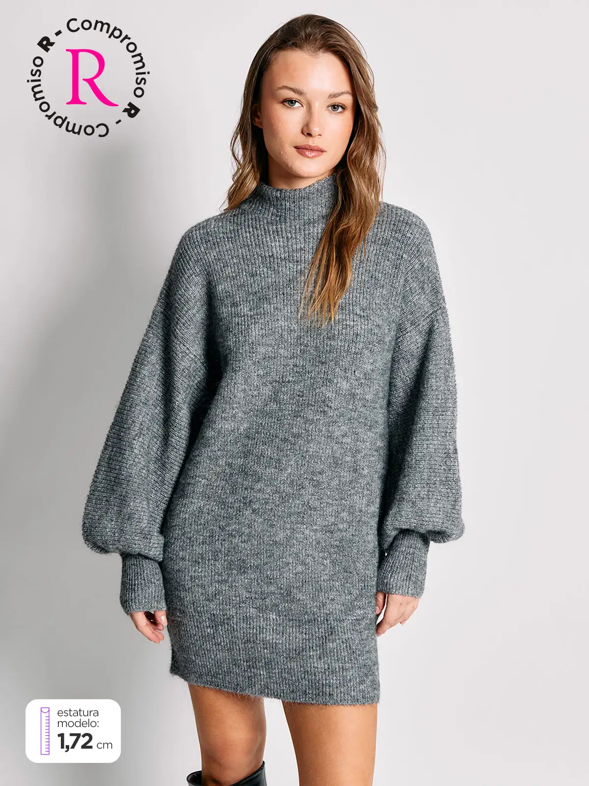 VESTIDO CORTO MUJER INDEX BOHO - 2