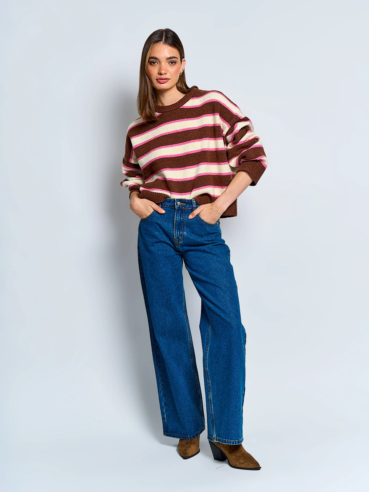 SWEATER MANGA LARGA MUJER INDEX EBARBI - 4