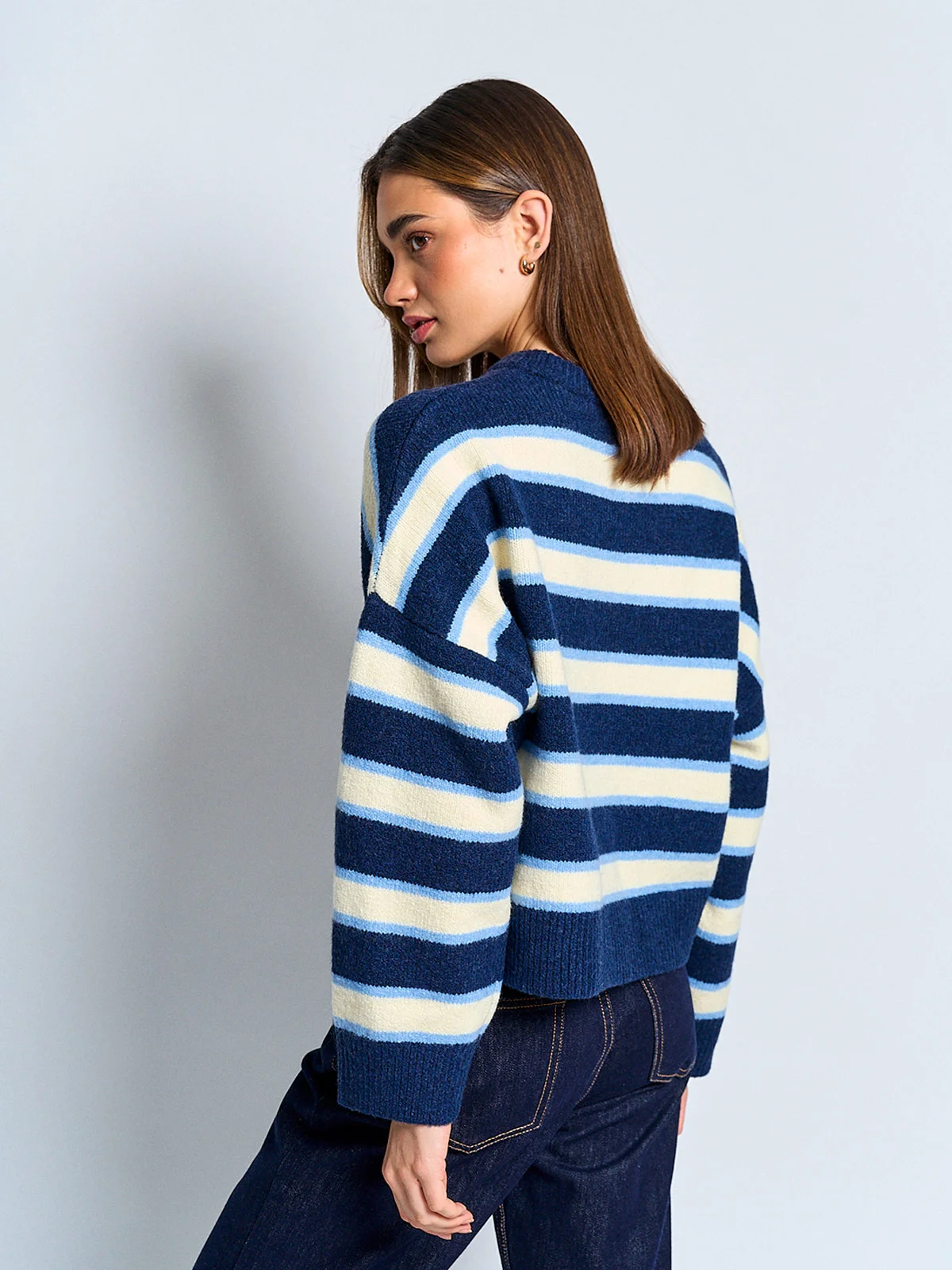 SWEATER MANGA LARGA MUJER INDEX EBARBI - 2