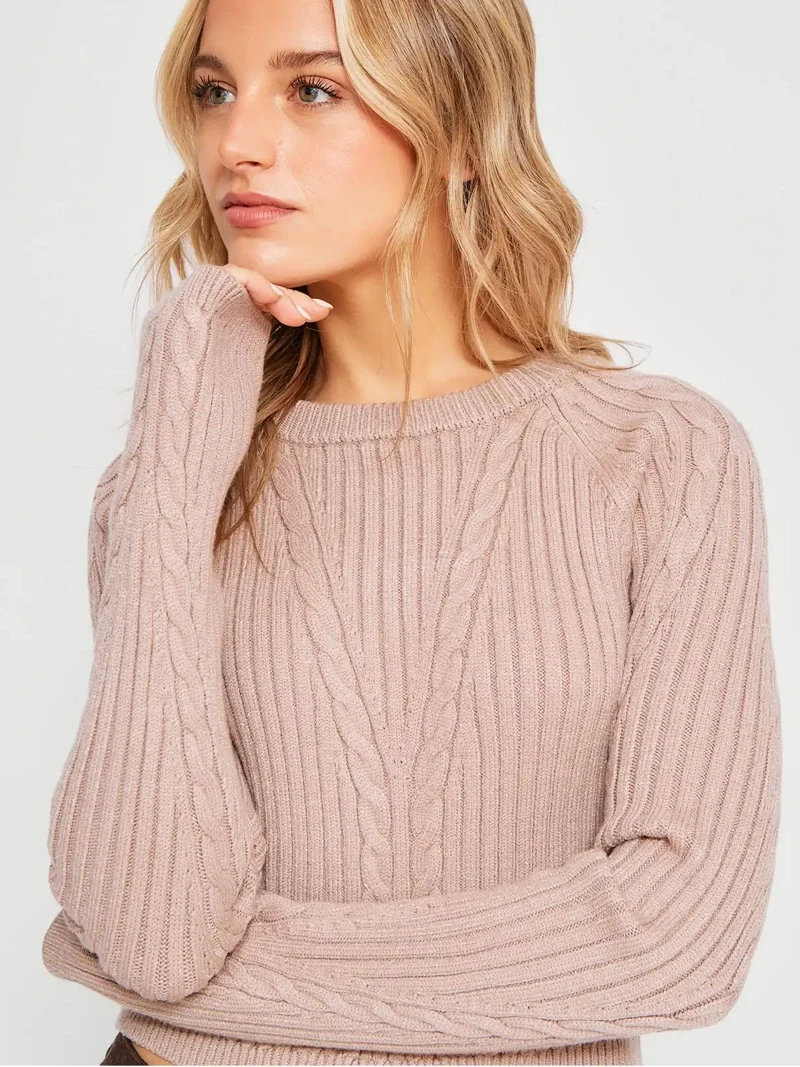 SWEATER MUJER INDEX TRENZAS - 3