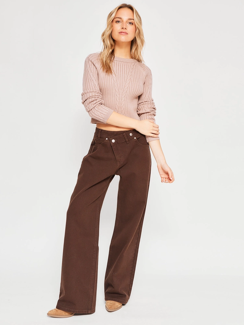 SWEATER MUJER INDEX TRENZAS - 4