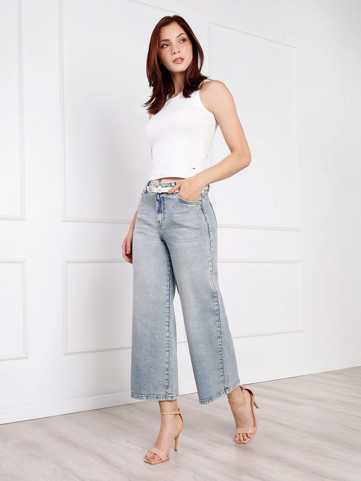JEANS ALGODÓN CULOTTE MUJER KANSAS AITZA - 1