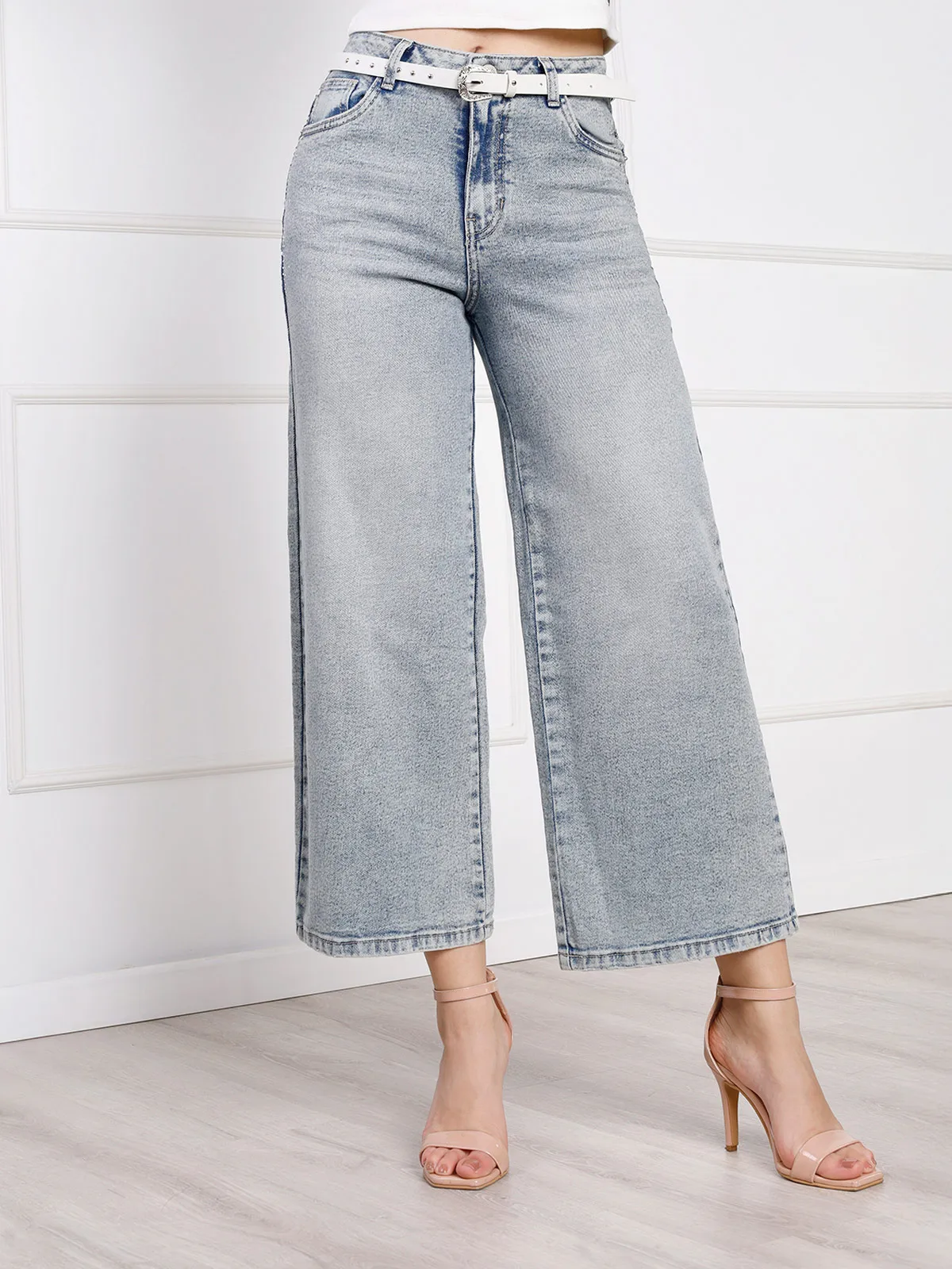 JEANS ALGODÓN CULOTTE MUJER KANSAS AITZA - 2