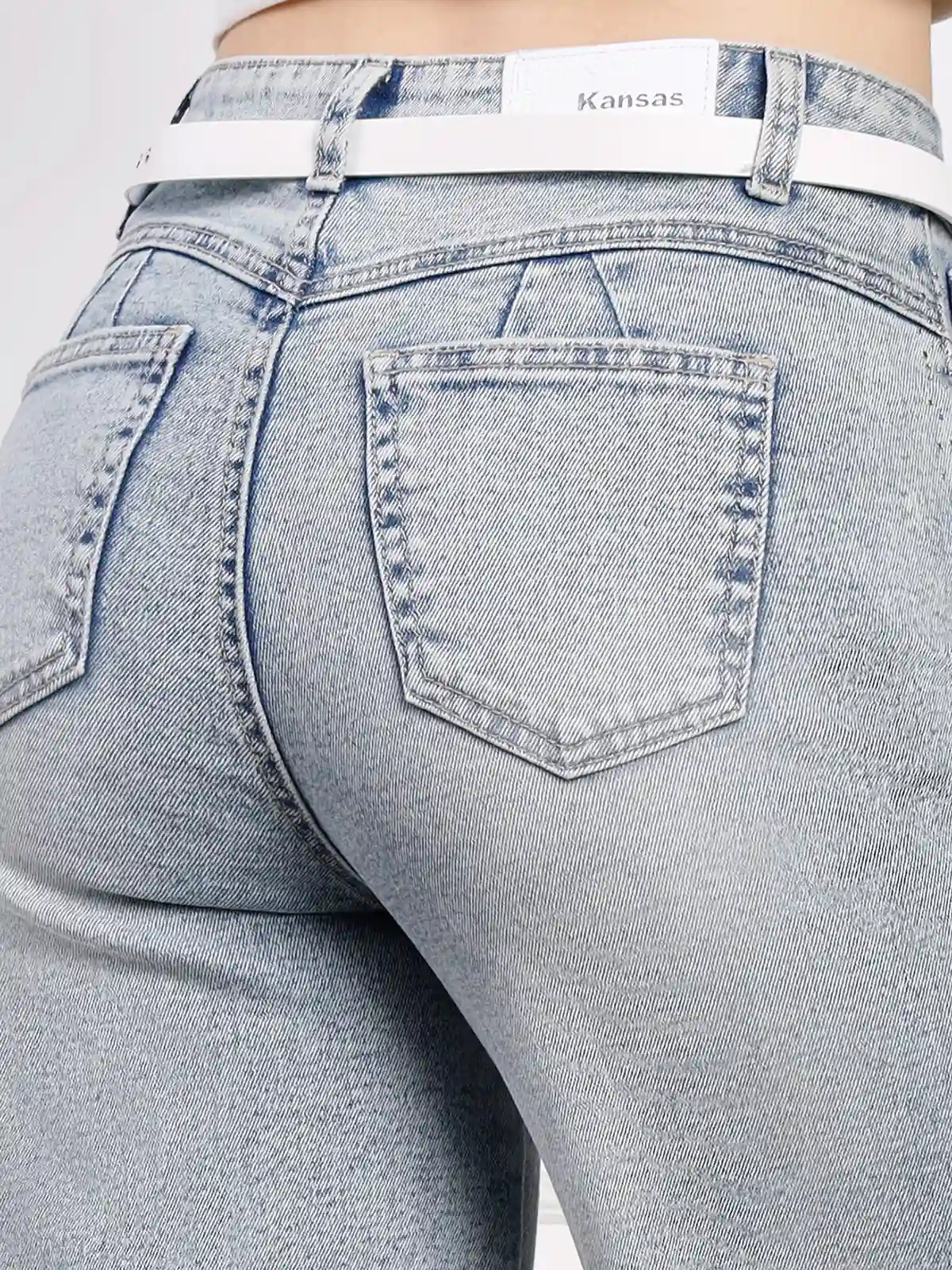 JEANS ALGODÓN CULOTTE MUJER KANSAS AITZA - 5