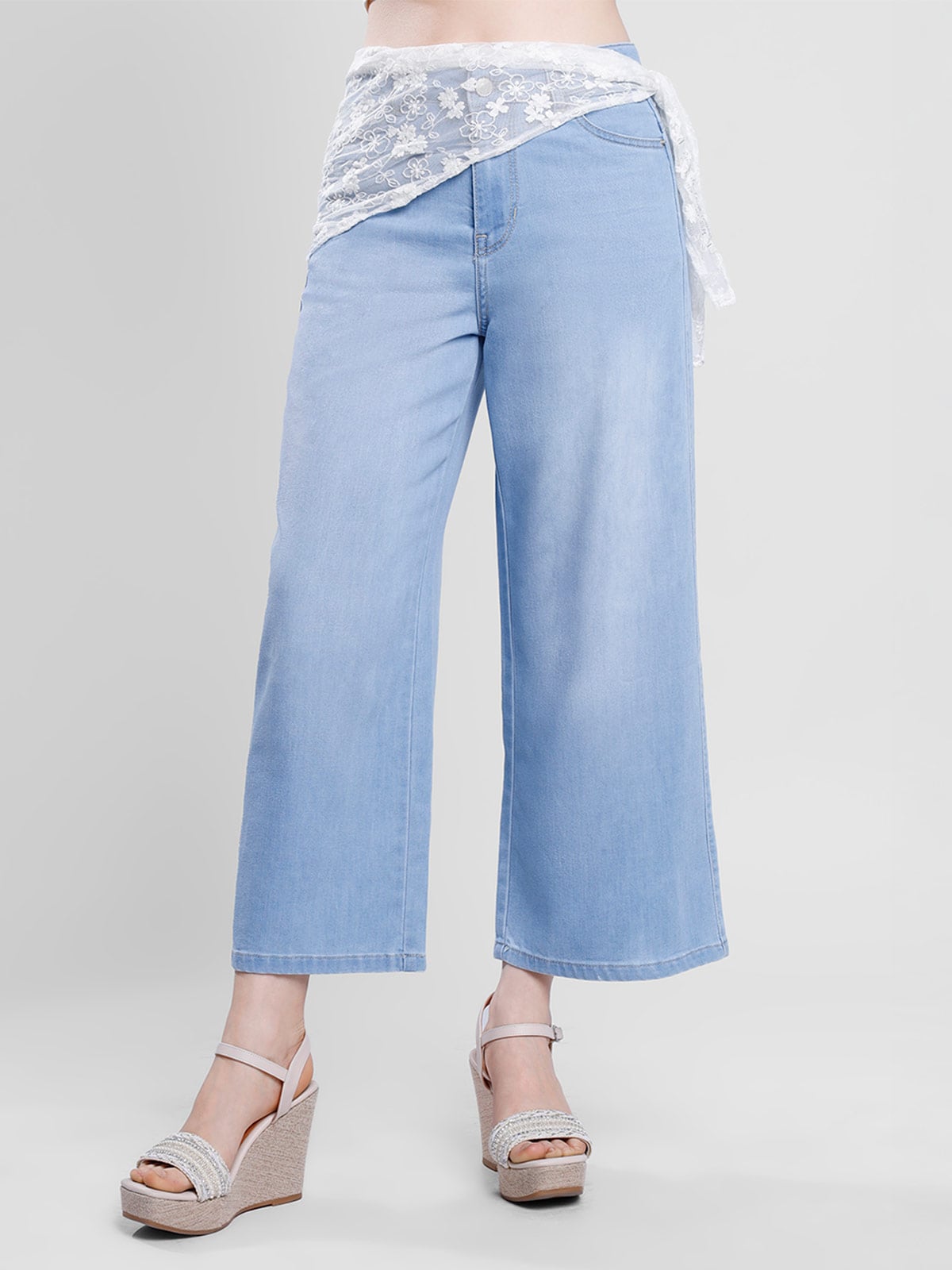JEANS ALGODÓN CULOTTE MUJER KANSAS LUCIANA - 1