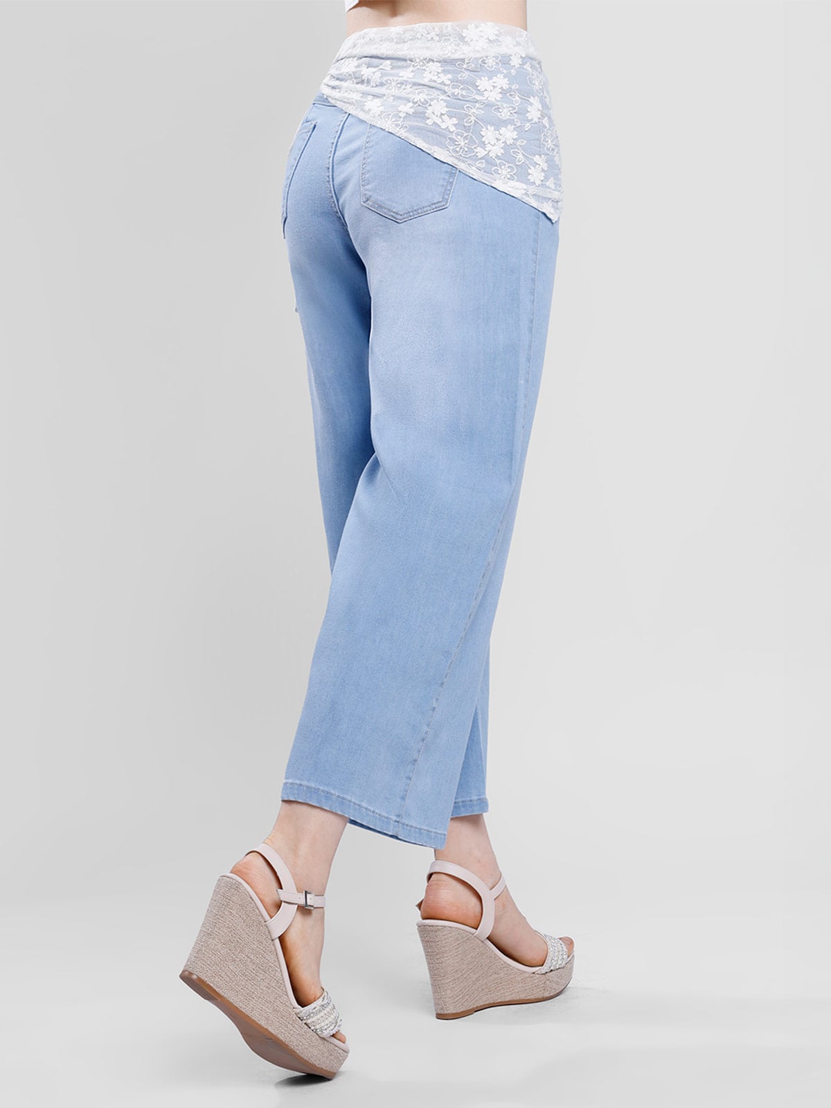 JEANS ALGODÓN CULOTTE MUJER KANSAS LUCIANA - 3