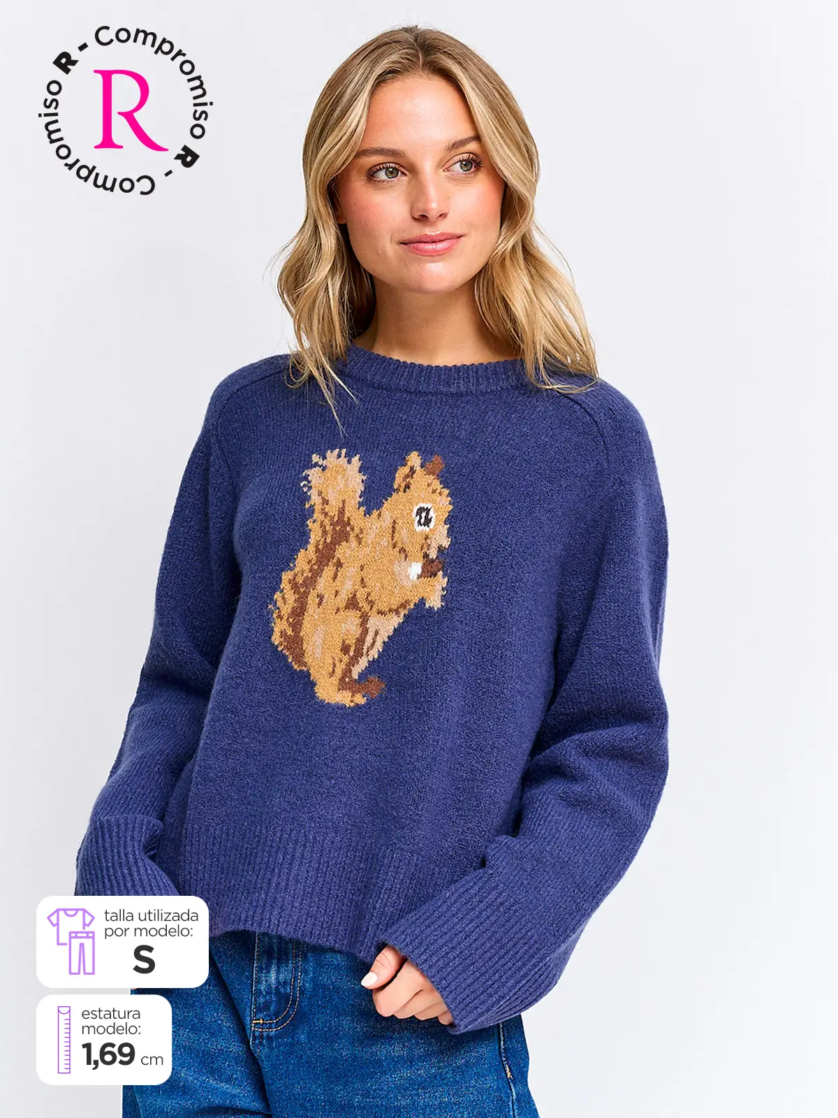 SWEATER MUJER INDEX HORSE - 1