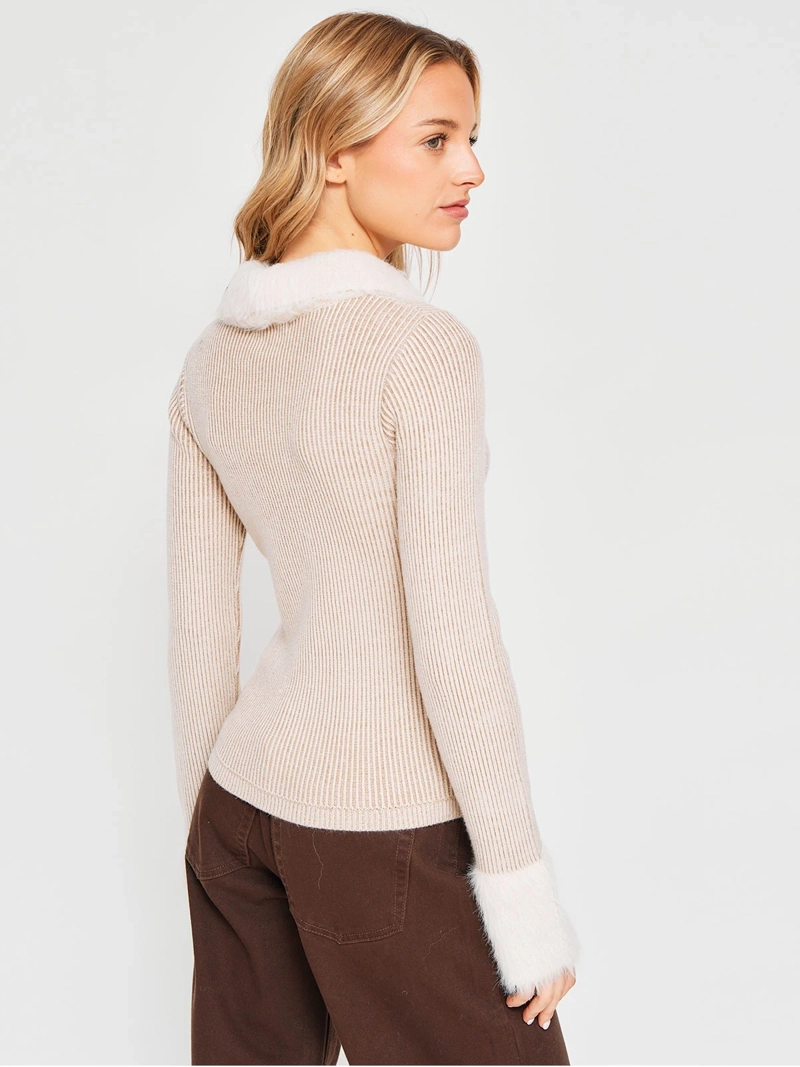 SWEATER MUJER INDEX BOT - 2