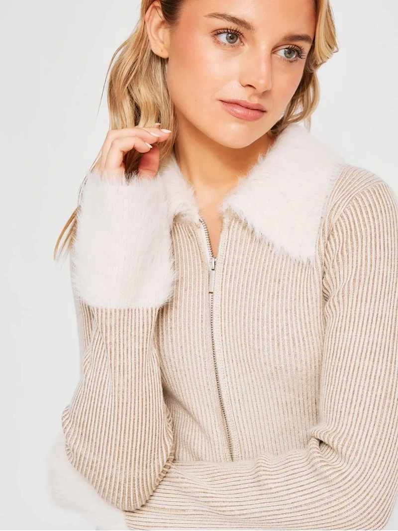SWEATER MUJER INDEX BOT - 3