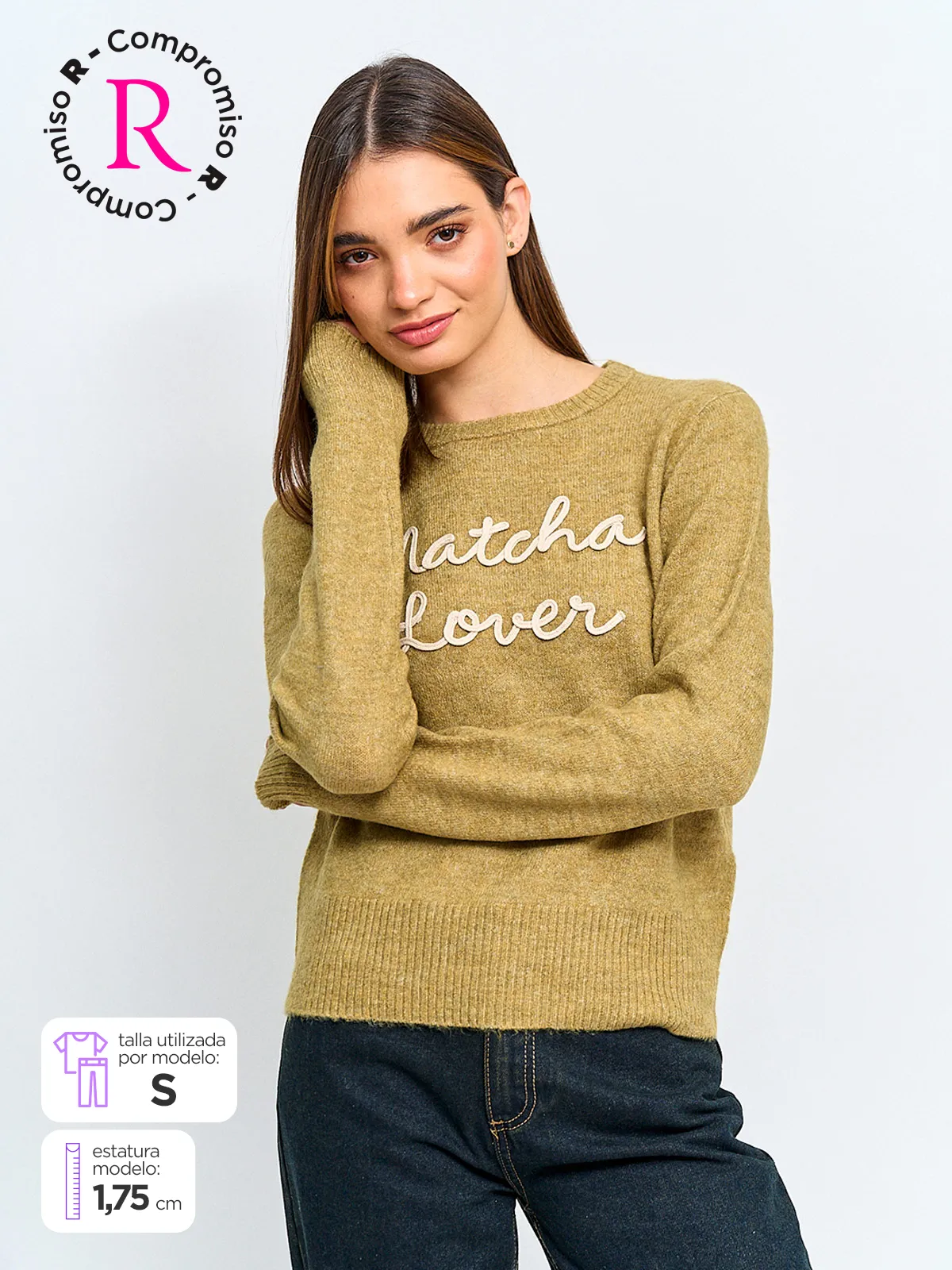 SWEATER MANGA LARGA MUJER INDEX FACHA - 2