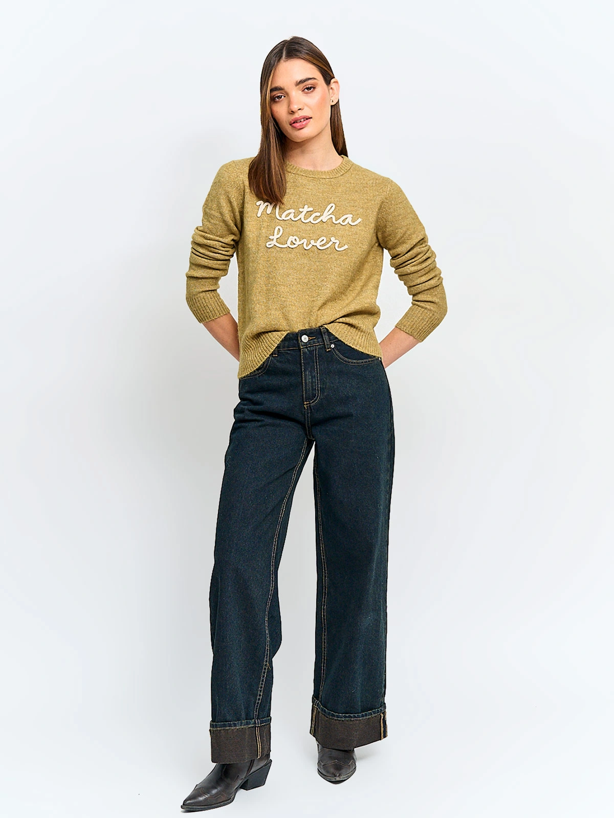 SWEATER MANGA LARGA MUJER INDEX FACHA - 5